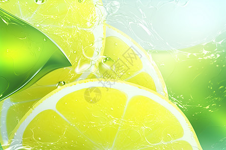 柠檬和黄绿色图片