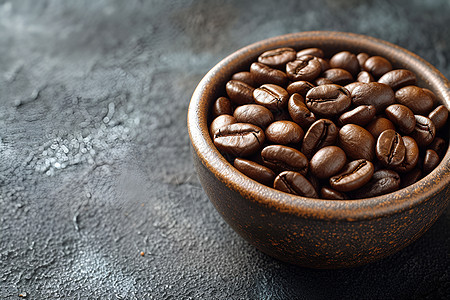 咖啡豆的自然风情图片