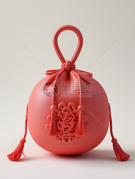 中国红福袋图片