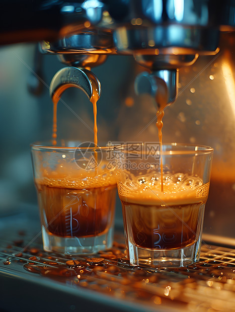 醇香咖啡的制作图片