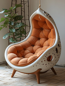 鸟巢形状的椅子图片