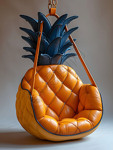 菠萝形状的摇椅图片