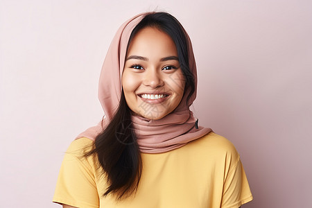马来西亚女子背景图片