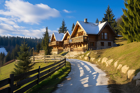 美丽乡村小屋图片