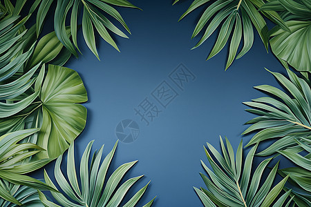 热带叶子图片