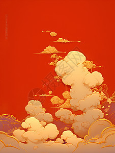 斑斓的春节背景图片