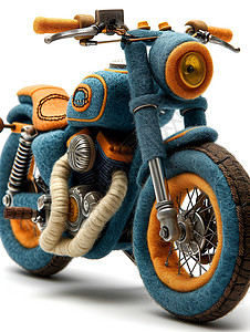 毡绒纤维摩托车图片