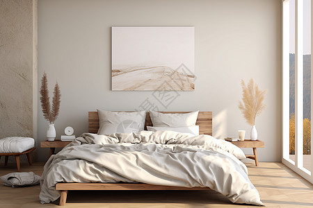 北欧现代风格的卧室图片