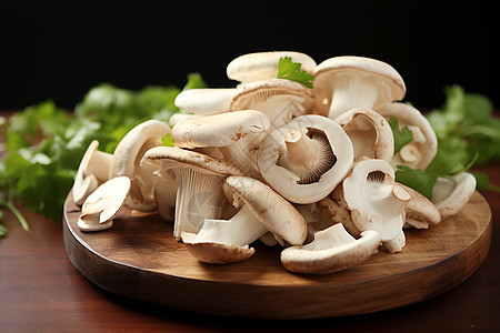 新鲜的美食蘑菇图片