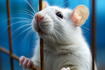 可爱的小白鼠图片
