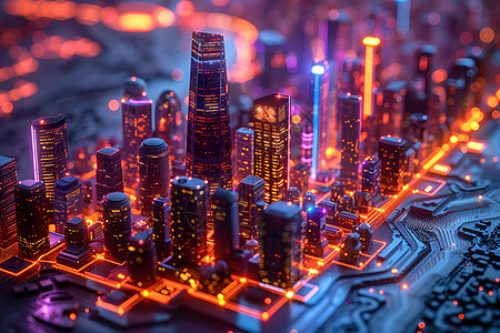科技城市图片
