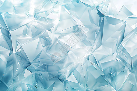 冰晶玻璃背景图片