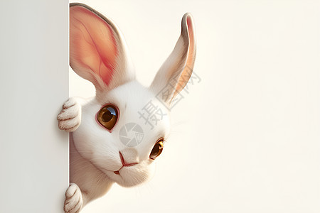 迷人兔子图片