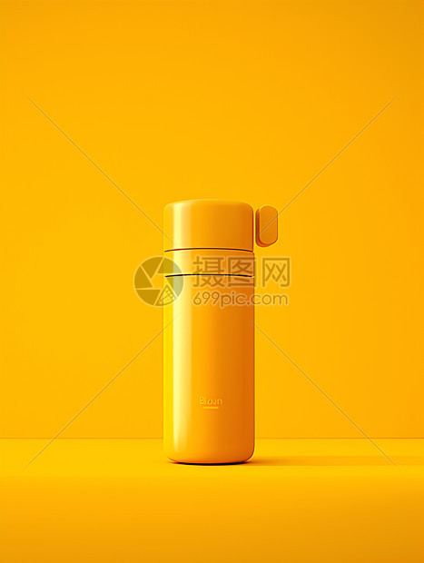 黄色的热水壶图片