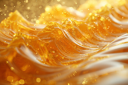 抽象的金色麦芽糖图片