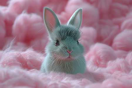 欢快的小兔子图片