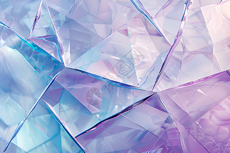 玻璃碎片玻璃质感的抽象手机背景设计图片