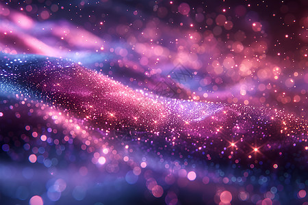 紫色的星际幻境图片