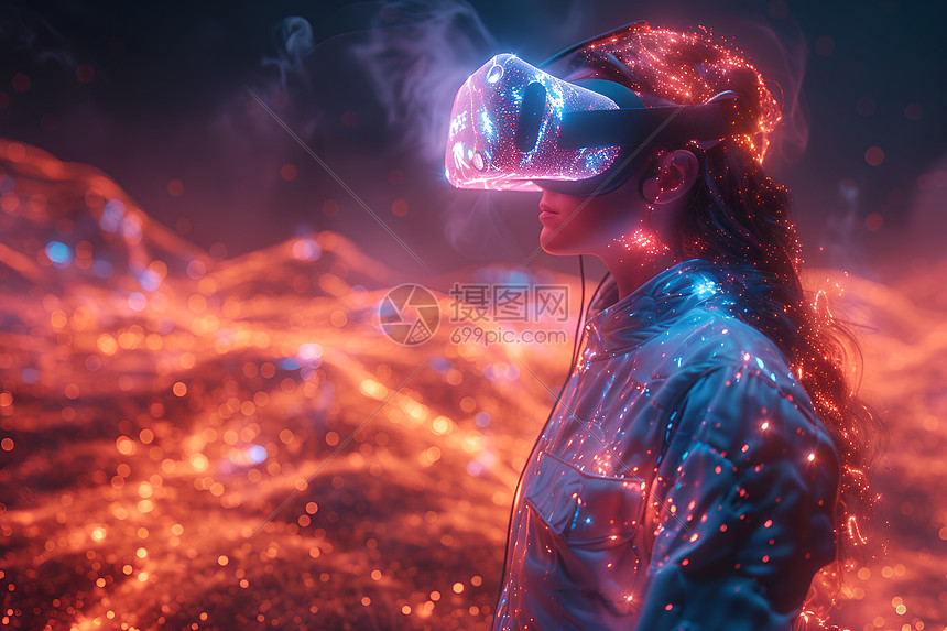 探索VR的世界图片