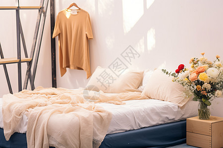 柔和的房间背景图片