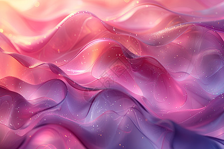 绚丽的紫色波浪图片