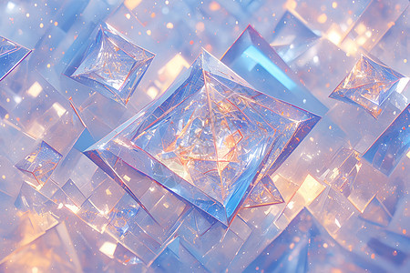 晶体立方体图片