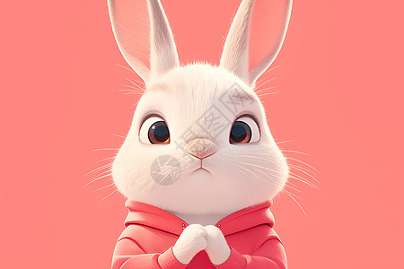 帅气兔子图片