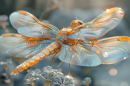 琉璃蜻蜓图片
