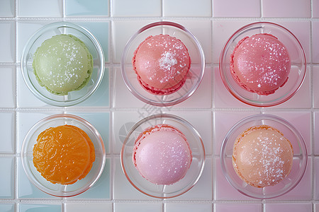 色彩斑斓美味诱人的甜品图片