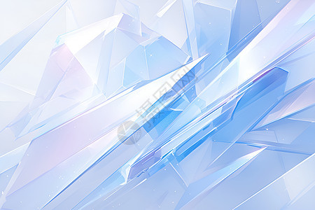 冰蓝色的抽象背景背景图片