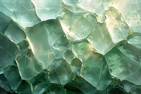 绿色水晶背景图片