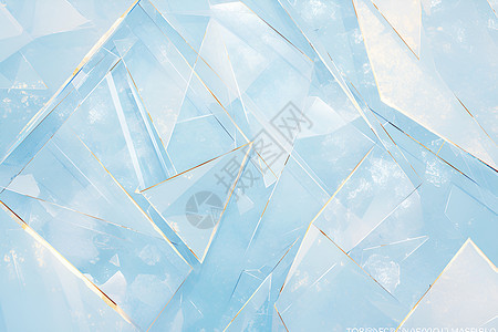 水晶几何玻璃图片