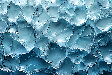 抽象冰晶艺术背景图片