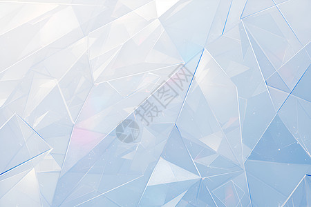 晶体几何玻璃质感图片