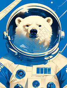 太空罗浮熊图片