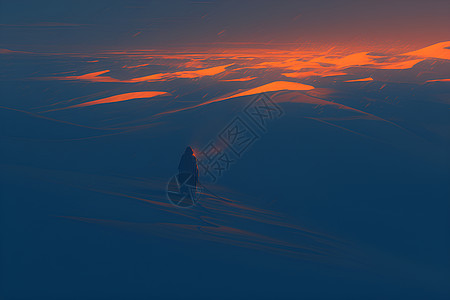 迷途的旅人北极迷途高清图片