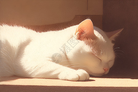英短猫休憩图片