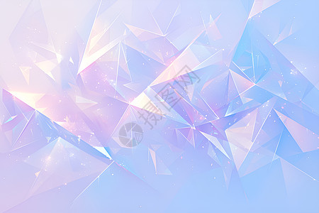 蓝粉水晶立方体设计图片