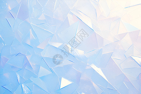 冰晶立方体图片