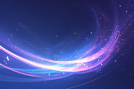 紫蓝交织的漩涡背景图片