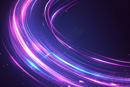 紫色光线漩涡背景图片