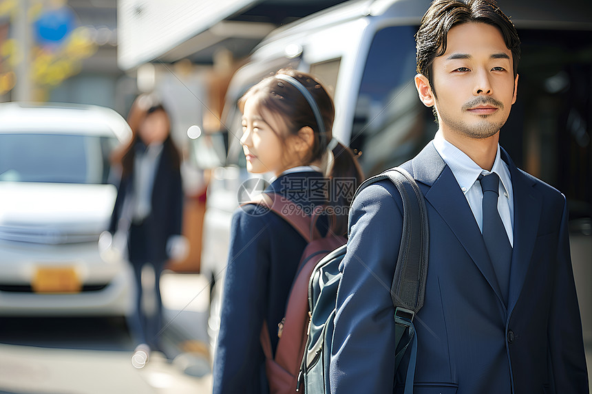 一个女学生图片