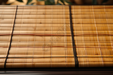 竹编手工餐垫图片