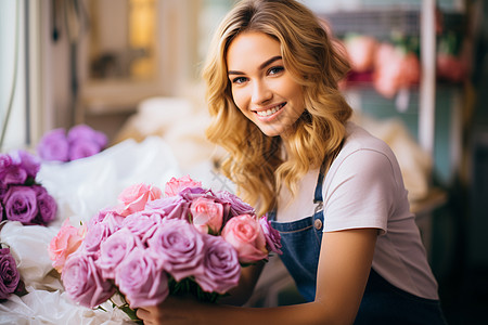 花坊女店主图片