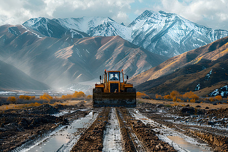 道路上的汽车图片