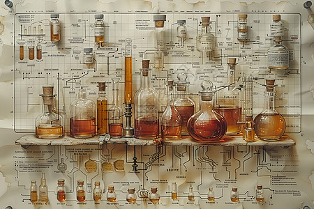 化学工艺流程图图片
