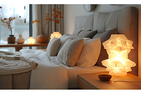 现代卧室灯图片