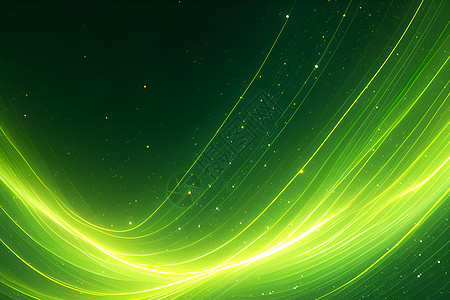 绿色艺术抽象光轨图片
