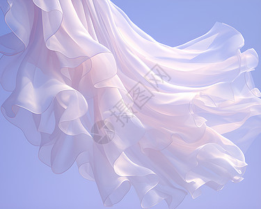 白色的连衣裙高清图片