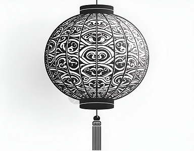 古典中式纹理的灯笼图片